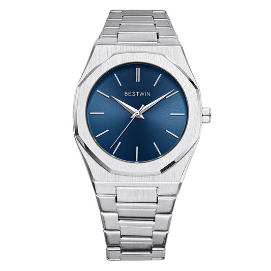 Sleek Stainless Steel Watch – Modern Minimalist Design